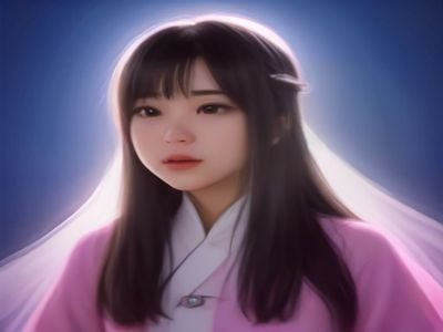 女生在户外阳光下大笑，头发被风吹起，背景是蓝天白云，画面明亮欢快，是适合搭配开心出游朋友圈文案的女生图片